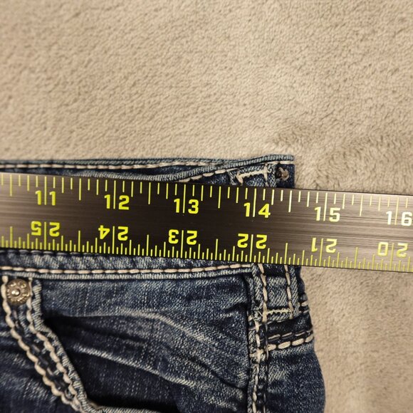 Silver jeans Suki high boot women's 27 blue denim - Picture 6 of 12